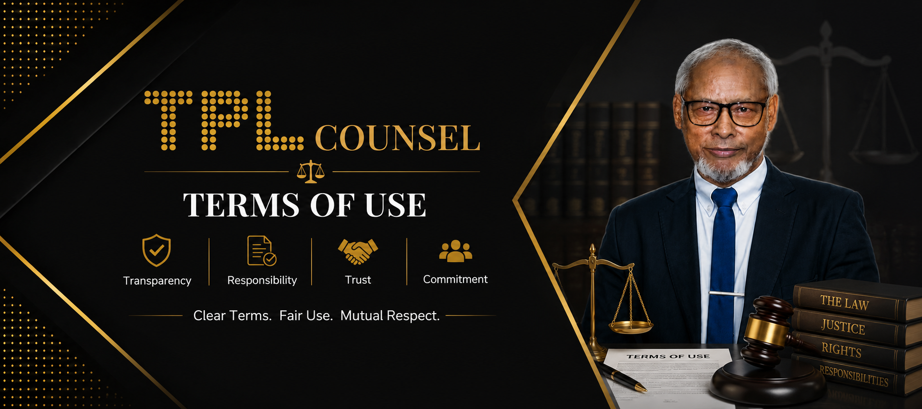 Terms banner